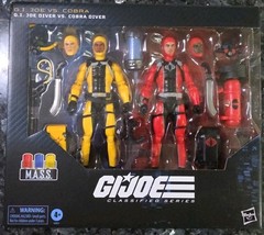 G.I. Joe Classified Series #169 G.I. Joe Diver Vs. Cobra Diver 6″ Figure 2 pack