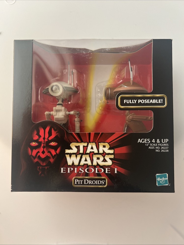 12 INCH STAR WARS ACTION COLLECTION EPISODE 1 PIT DROID NIB