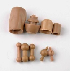 9Pcs 1/6 Scale Universal Neck Joint Connector Fit 12″ Head Sculpt Hot Toys Body