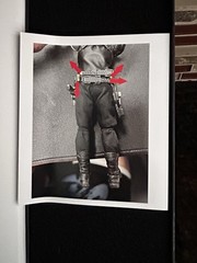 Nota Studio Winter Soldier Masked Killer 6 inch Bucky Barnes Leather Deluxe 1/12