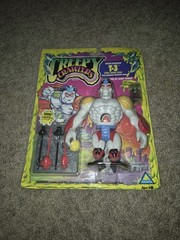 CREEPY CRAWLERS T3 HTF-NISP Goop Mandos CARDED FIGURE+MOLD 1994 Toy Max