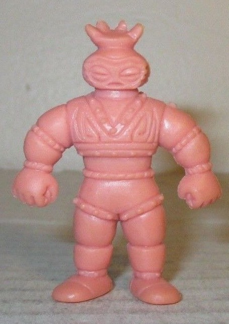 80’s M.U.S.C.L.E. Men Kinnikuman Flesh Color 2″ Haniwa Satan Figure #194 Mattel