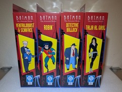 DC Batman BTAS Ventriloquist Robin Talia Bulloch BAF Rene Montoya SET McFarlane