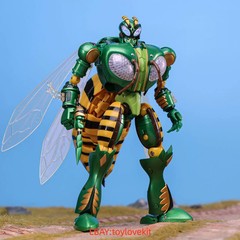 Robot Toys RT-D02 Transforms BW Beedrill Waspinator Action Figure STOCK 6.5″