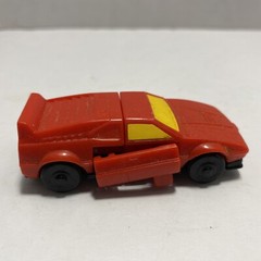 1985 Tonka Go Bots Transformers Red Sports Car Robot 3-1/4″ Tall Japan