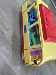 Peppa Pig Transforming Camper Van RV Playset w/ Sounds – 99% Complete Set Toy