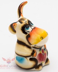 Winnie the Pooh Eeyore Donkey Russian Gzhel porcelain figurine souvenir handmade
