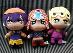 NEW jojo Bizarre Adventure Golden Wind Plush Giorno Narancia Mista plush