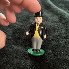 Thomas and Friends Sir Topham Hatt Diecast Ertl 1990 Figure Top Hat Mayor
