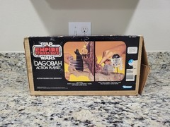 Dagobah Action Playset 1981 STAR WARS COMPLETE Minus Foam w CYLINDER Warning