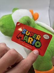 Giant 16″ Yoshi Plush Toy Super Mario Bros Nintendo Stuffed Animal NEW