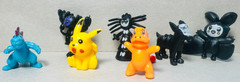 100 Randomly Assorted Pokemon Figures 1 Inch Figurines Pokemon Go Characters