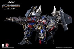 New Original ThreeZero 3A DLX Jetfire + Optimus fit Alloy Action figure Complete