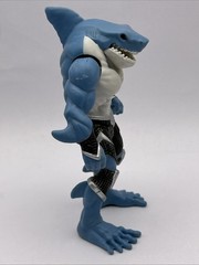 Monster Jam Creatures Big Tooth Megalodon Shark 5” Action Figure Only Blue