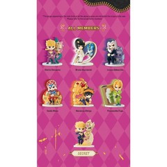 POP MART JoJo’s Bizarre Adventure Golden Wind Series Figure Sealed Bag Open Box