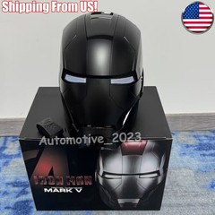 Autoking Iron Man Helmet MK5 1/1 Voice-controlled Mask Children’s Day Gift Prop