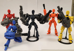 Vanguard 13 | Dummy 13 SPECIAL EDITION | Custom 3D Printed Action Figure Toy