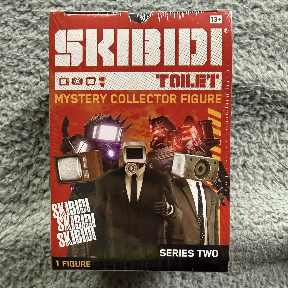 Skibidi Toilet Mystery Collector Figure Series Two Bonkers Toys Toy New Sealed