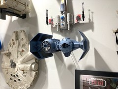 Starship Wall Mount for Star Wars TIE Bomber (2002,2010) POTJ Saga 30th Anv SODS