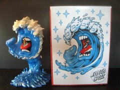 WAVE HAND Custom Kidrobot Santa Cruz Skateboards Screaming Hand Figure