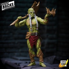 Bur’Zagi Mighty Orc Sovran -Vitruvian H.A.C.K.S. 1:18 Scale Action Figure