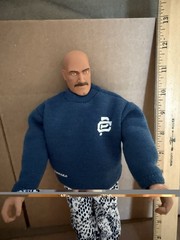 Jesse Ventura Football Coach 12” Figure ( No Box)