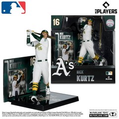 McFarlane MLB SportsPicks Nick Kurtz Oakland Athletics ROOKIE OF YEAR 7″ Fig
