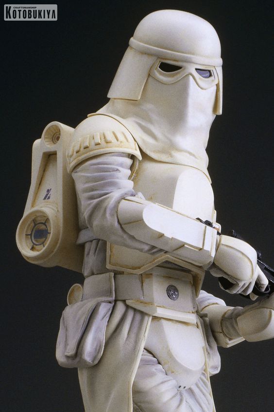 STAR WARS~SNOWTROOPER~1/7TH SCALE FIGURE~VINYL MODEL KIT~ARTFX / KOTOBUKIYA~MIB