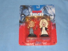 Bride Of Chucky Figure Set 1998 CHUCKY AND TIFFANY ORIGINAL PACKAGE