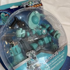 Fisher Price Planet Heroes Uranus Yuri Space Metallic Squad Figure New in Box