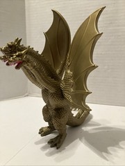 Bandai 2014 King Ghidorah 6.5″ Figure Toho Godzilla 3 Headed Golden Dragon Kaiju