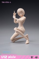 US Stock 86TOYS 1/12 T86-ST Flexible 6 inch Female Joint Action Figure Head Body
