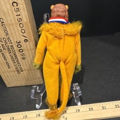 1973 Mego Wizard of Oz Cowardly Lion 8″ Figure w/- Original Mail Away Box