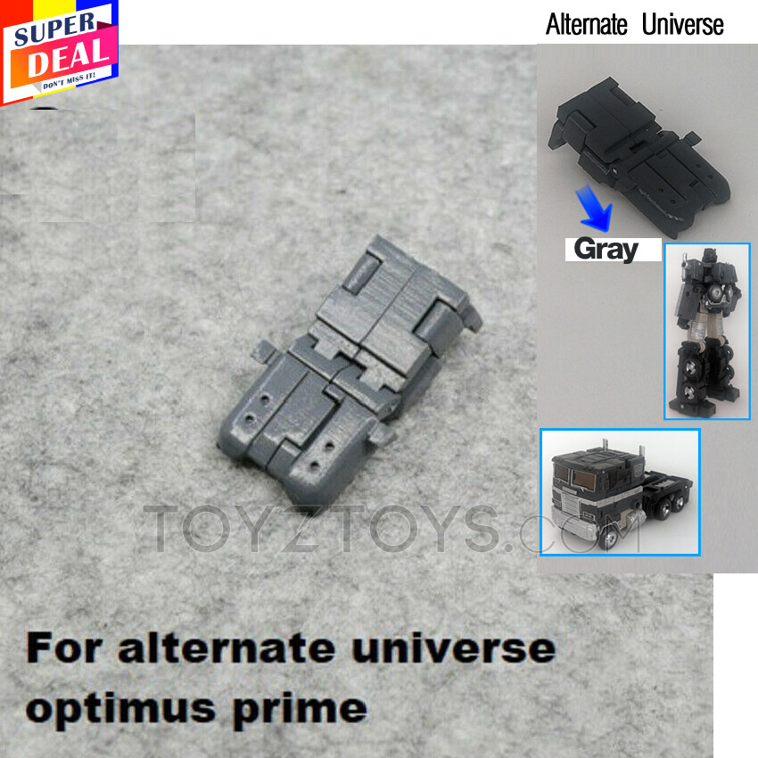 Backpack Upgrade kit For Earthrise Shattered Glass OP prime Gray