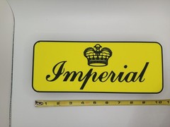 Retro Imperial Toys logo lightbox sign display light box sign