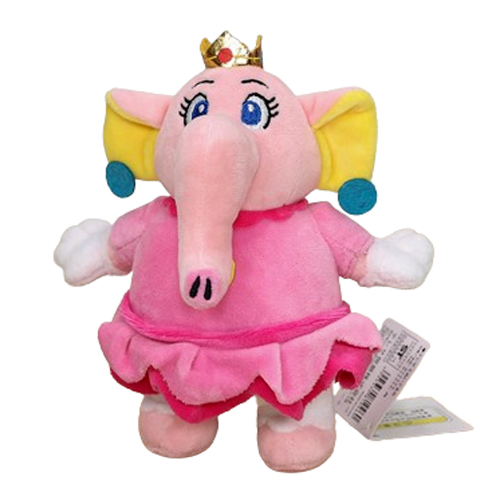 Elephant Princess Peach Super Mario Bros Wonder Plush Toy Stuffed Animal 8″