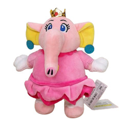 Elephant Princess Peach Super Mario Bros Wonder Plush Toy Stuffed Animal 8″