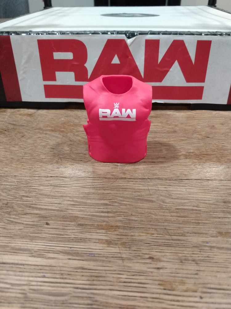 WWE Monday Night Raw VEST Wrestling Figure Clothing Accessory