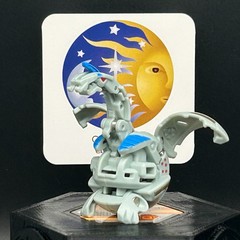 BAKUGAN Cyborg Helios 580g Gray Haos NEW VESTROIA