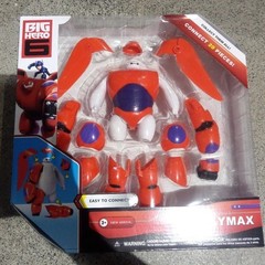 Big Hero 6 Baymax Armor-Up Action Figure Toy Model 16cm Robot Gift for Kids