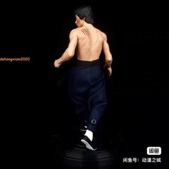 Bruce Lee 77th Anniversary Edition Statue Enter The Dragon Three-headed Figures