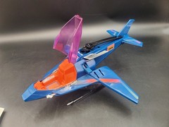 1985 Kenner M.A.S.K. Switchblade Jet/Helicopter w/ Figure Working w/ Manual