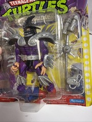 1991 TMNT Super Shredder & Card Back Teenage Mutant Ninja Turtles SEE DESC