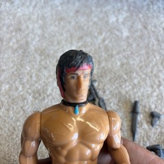 Coleco Rambo: The Force of Freedom Action Figure Loose W/ Accessories Bin #5