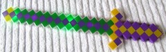 23″ Light & Flashing Mine Craft Play Sword.