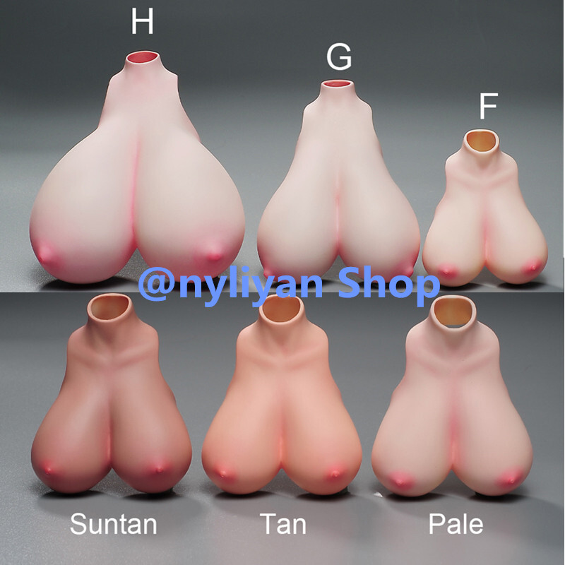 1/6 Female Big Huge Breast Cover Replacement Model For 12”PH TBL Figure Body