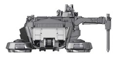 1/60 MS-08th Team Ground Gundam Recon Vehicle Resin Kit Unassembled Model Kit