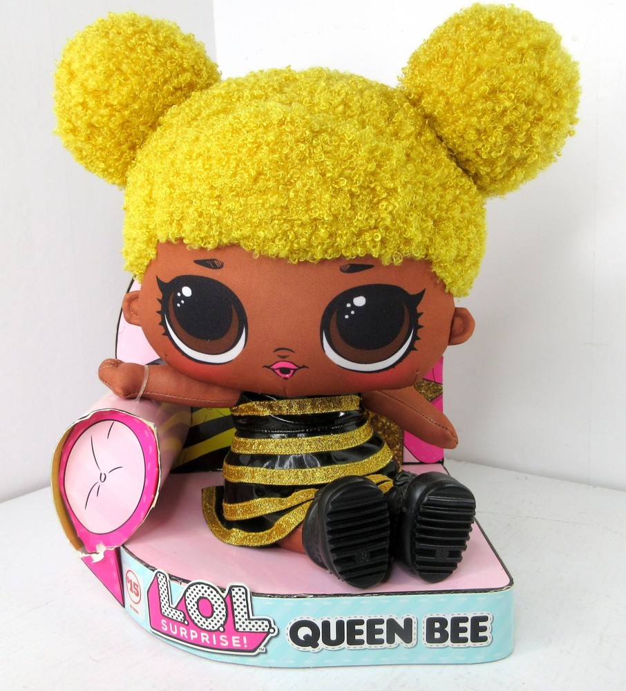 MGA Entertainment L.O.L. Surprise! QUEEN BEE Soft Huggable Plush Doll New w/ Box