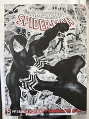 SIDESHOW BLACK SPIDER-MAN SYMBIOTE COSTUME PREMIUM FORMAT FIGURE Statue NEW