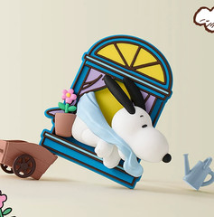 💡 M&G Shop x Peanuts Snoopy Window Story Series Fridge Magnet Blind Box Toy